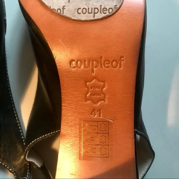 Parisian Chic Slingback Heels Vintage Inspired Leather Pumps Retro Office Chic - Picture 5 of 6